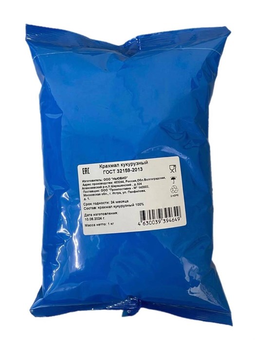 Кукурузный крахмал 1 кг Промпоставка (ПТ) 35222 - фото 121