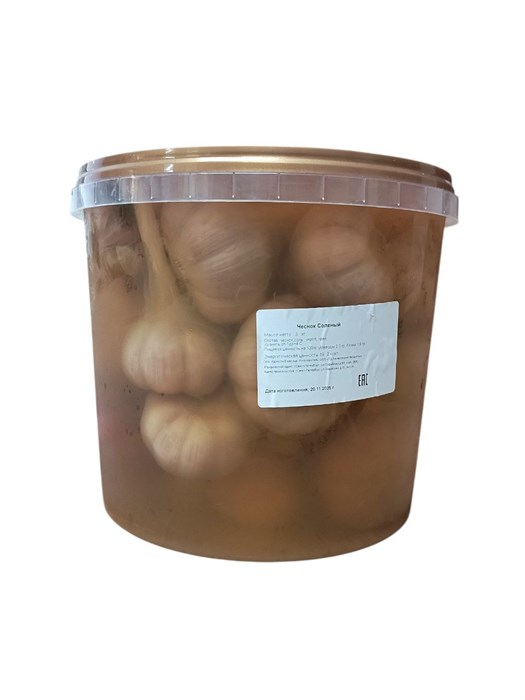 Чеснок соленый, 3кг (ЮХ) 35279 - фото 1363