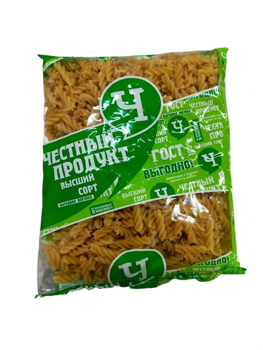 Макароны Спиральки 400гр, Честный Продукт (ПТ) 35713 - фото 53