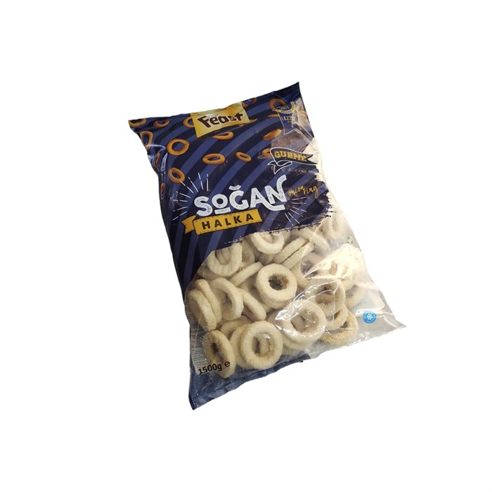 Луковые кольца в панировке Feast 1,5 кг (МР) 02219 - фото 722