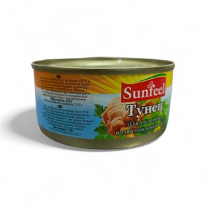 Тунец для салатов в с/с 170гр SUNFEEL Китай Х20946