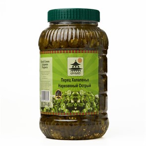 Перец Халапеньо марин. зеленый Kaminary, 3кг (сух.вес 1,5кг), пл/б (ШТ) 35815