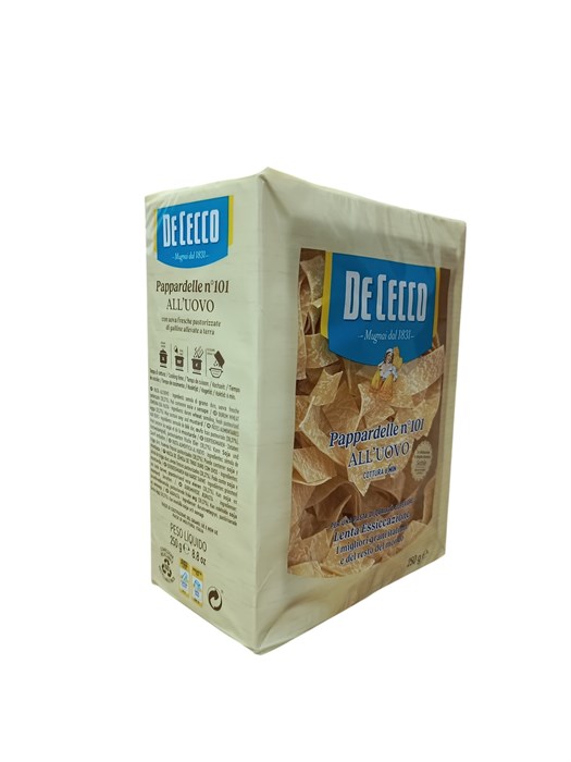Паста паппарделле с добавлением яйца De Cecco 250г 45817