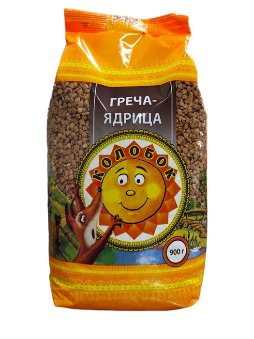Крупа гречневая "Колобок" 900 г (Ф) 02317